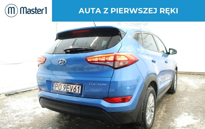 Hyundai Tucson cena 68850 przebieg: 134814, rok produkcji 2017 z Brzostek małe 191